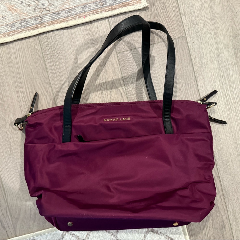 Nomad Lane Origami Tote in Plum